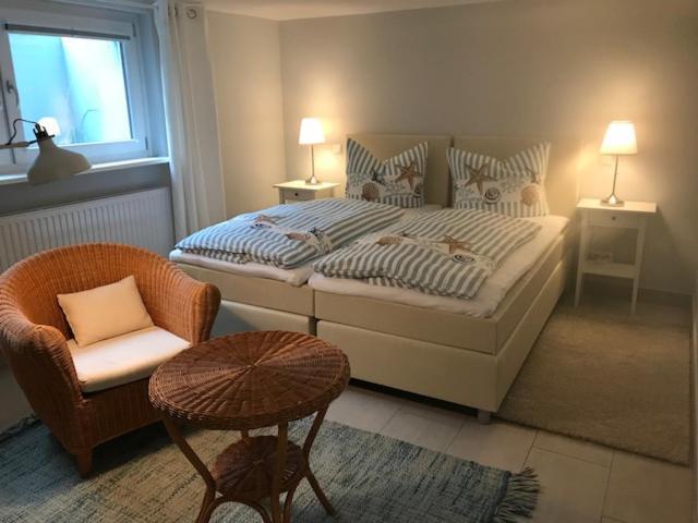 Kleines Strandhotel نيندورف الغرفة الصورة